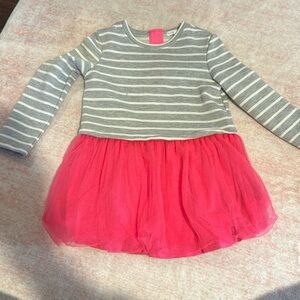 Toddler Dress with Pink Tutu